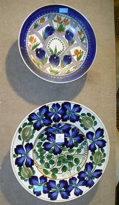 Lot 282 - Four Italian Pottery Chargers