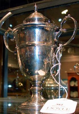 Lot 382 - Sterling Silver Trophy Cup Approximately 8...