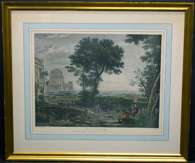 Lot 1058 - After Claude Lorrain VUE DES ENVIRONS DE...