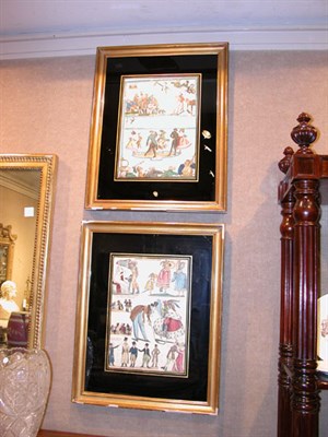 Lot 1055 - Various Artists [MERRYMAKING SCENES] Two...