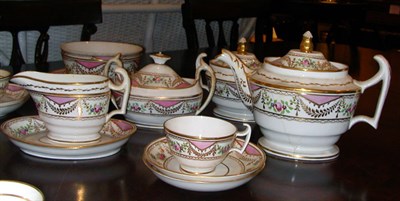 Lot 213 - Sevres Porcelain Coffee and Tea Service