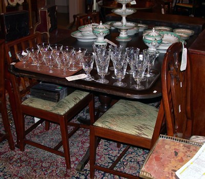 Lot 316 - Georgian Style Mahogany Double-Pedestal...