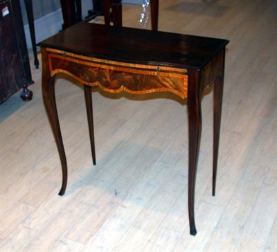 Lot 2465 - Georgian Style Mahogany Single Drawer Side...