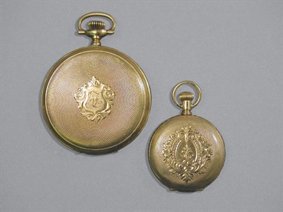 Lot 78 - Two Gold Hunting Case Pocket Watches
