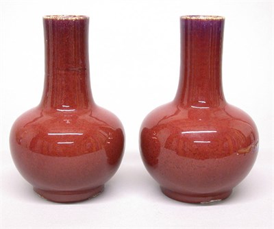 Lot 2113 - Two Chinese Oxblood Glazed Vases Early 20th...