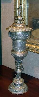 Lot 1312 - Continental Silver Covered Pokal Approximately...