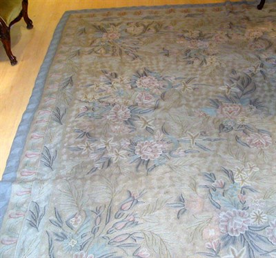 Lot 1453 - Chainstitch Carpet India, contemporary The...