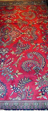 Lot 1458 - Indo-Sarouk Carpet India, contemporary The...