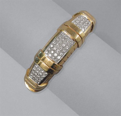 Lot 427 - Gold & Diamond Bangle