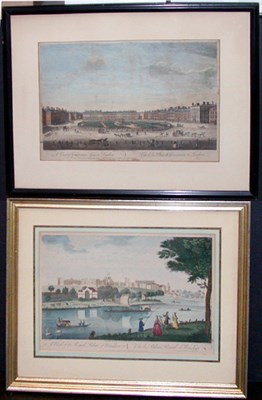 Lot 1054 - Thomas Bowles A VIEW OF GROSVENOR SQUARE,...