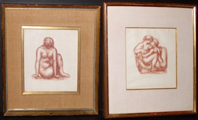 Lot 2111 - Aristide Maillol [MOTHER AND CHILD]; [SEATED...