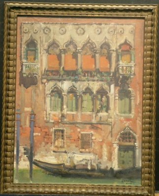 Lot 1033 - Gerrit Willem Knap Dutch, 1873-1931 PALAZZO...