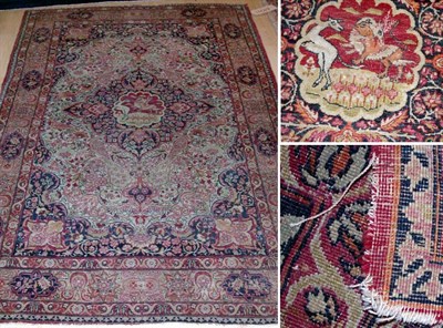 Lot 4436 - Lavar Kirman Rug Southeast Persia, last...