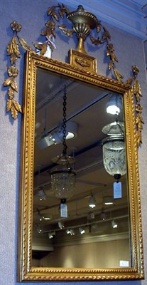 Lot 1327 - Neoclassical Style Gilt-Wood Mirror