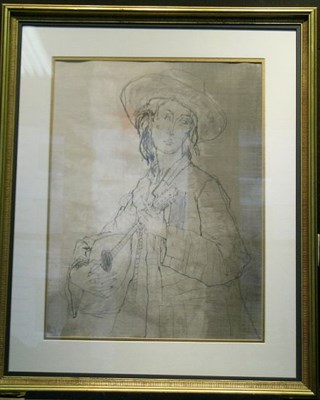 Lot 2027 - Jean Jansem French, b.1920 LE JOUEUR DE...