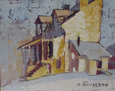 Lot 2047C - Albert Rousseau Canadian, 1908-1982 HOUSE IN...