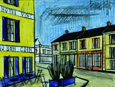 Lot 50 - Bernard Buffet French, b.1928 AU BON COIN...