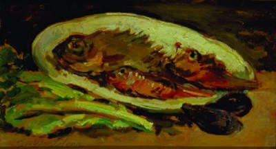 Lot 21 - Giovanni Bartolena Italian, 1866-1942 NATURA...