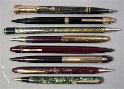 Lot 2308 - Eight Assorted Eversharp Pencils