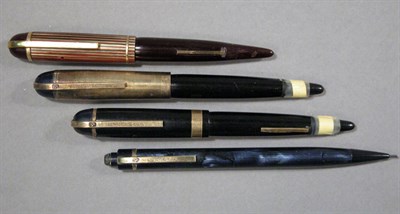 Lot 2306 - Three Eversharp Skyline Fountain Pens;...