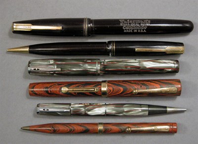 Lot 2264F - Three Waterman Pen and Pencil Sets Comprising...