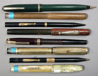 Lot 2286 - Eight Assorted Waterman Writing Instruments...