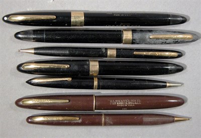 Lot 2285 - Three Assorted Sheaffer Pen and Pencil Boxed...