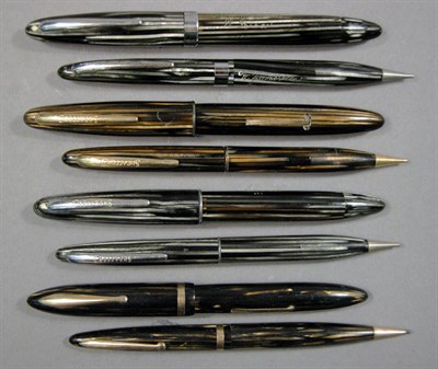 Lot 2284 - Four Sheaffer Combination Fountain Pen and...