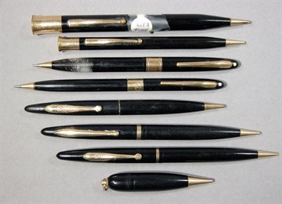 Lot 2323 - Eight Assorted Sheaffer Pencils