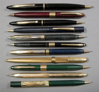 Lot 2230 - Eleven Assorted Sheaffer Pencils