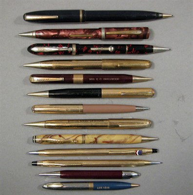 Lot 2226 - Thirteen Assorted Pencils