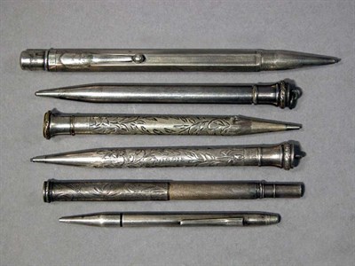 Lot 2261 - Six Assorted Sterling Silver and Silver Plated...