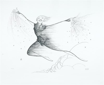 Lot 3150 - Al Hirschfeld PETER PAN Lithograph, 1998,...