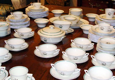 Lot 1208 - Royal Copenhagen Porcelain Dinner Service...