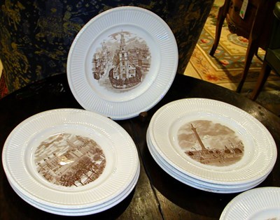 Lot 1188 - Set of Twelve Wedgwood Pottery Display Plates...