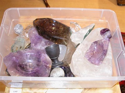 Lot 1175 - Miscellaneous Group of Carved Hardstone...