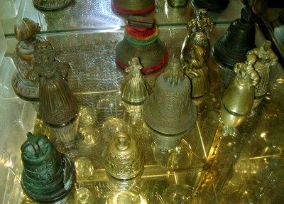 Lot 1176 - Group of Metal Collector's Bells Approximately...