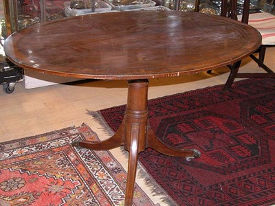 Lot 1193 - George III Mahogany Tilt-Top Breakfast Table...