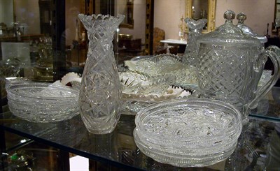 Lot 1181 - Miscellaneous Group of Cut and Etched Glass...