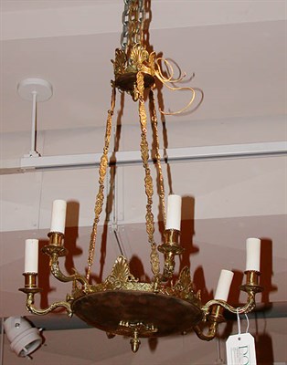 Lot 2652 - Empire Style Gilt and Patinated-Metal...