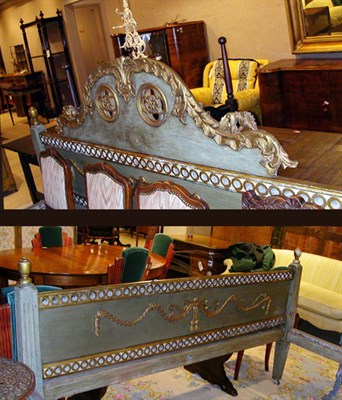 Lot 1102 - Neoclassical Style Parcel Gilt and Painted...