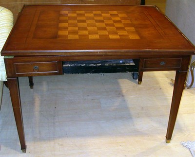 Lot 1164 - Georgian Style Mahogany Game Table Height 31...