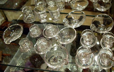 Lot 1173 - Group of Steuben Glass Including bowls,...