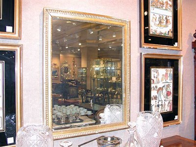 Lot 1199 - Neoclassical Style Gilt-Wood Mirror