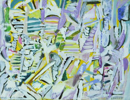 Lot 1 - Andre Lanskoy French, 1902-1976 ABSTRACTION...