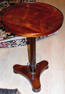 Lot 1424 - Directoire Style Mahogany Circular Side Table...