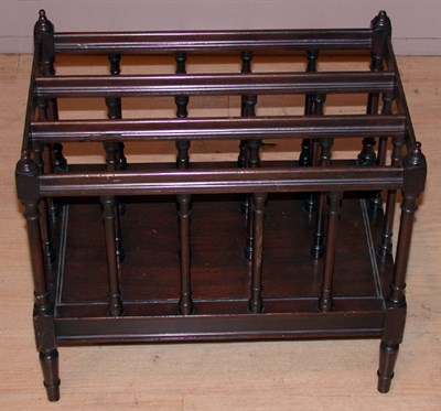 Lot 2516 - Regency Style Mahogany Canterbury Height 16...