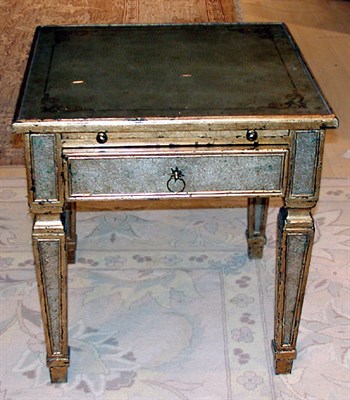 Lot 2441 - Pair of Louis XVI Style Crackle Glaze Side...