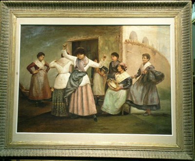 Lot 2005 - Boschetto Italian 20th century DANCERS Signed...