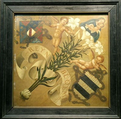 Lot 2015 - Dutch School 19th Century HERALDIC DEVICE...